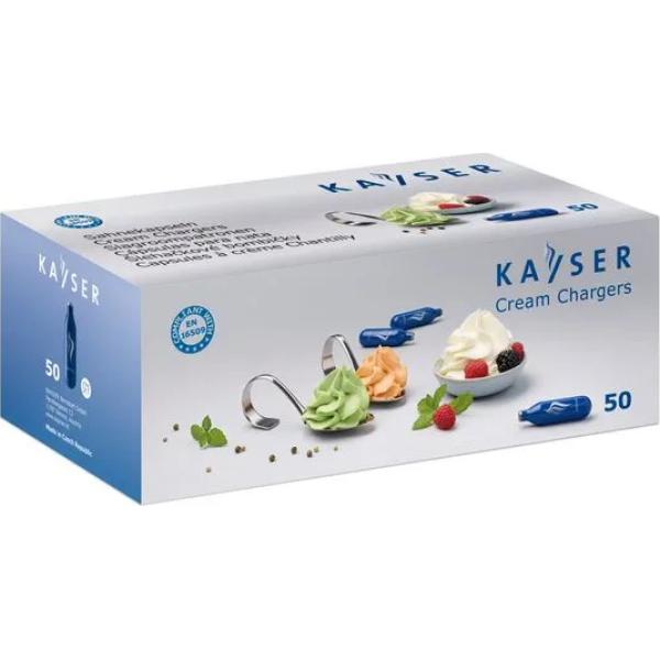 Šľahačkové bombičky 50 ks jednorazové - Kayser - Kayser
