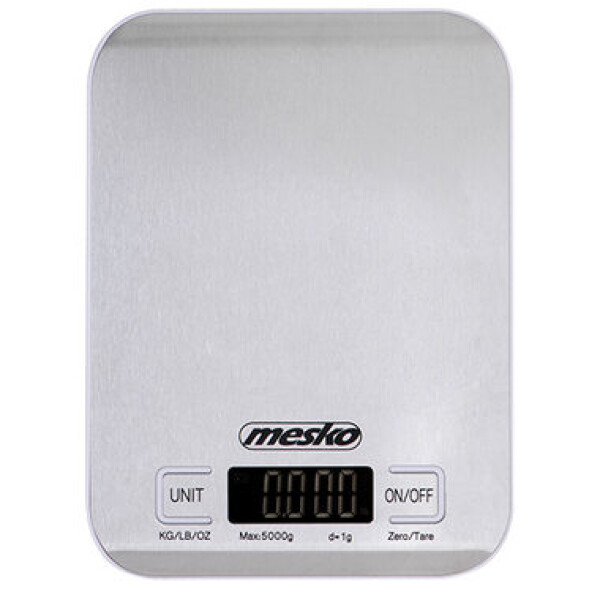 Mesko MS 3169 biela / Kuchynská váha / max hmotnosť 5 kg / Presnosť: 1 g (MS 3169 white)