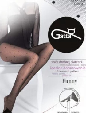 Pančuchy Funny 05 - Gatta M černá