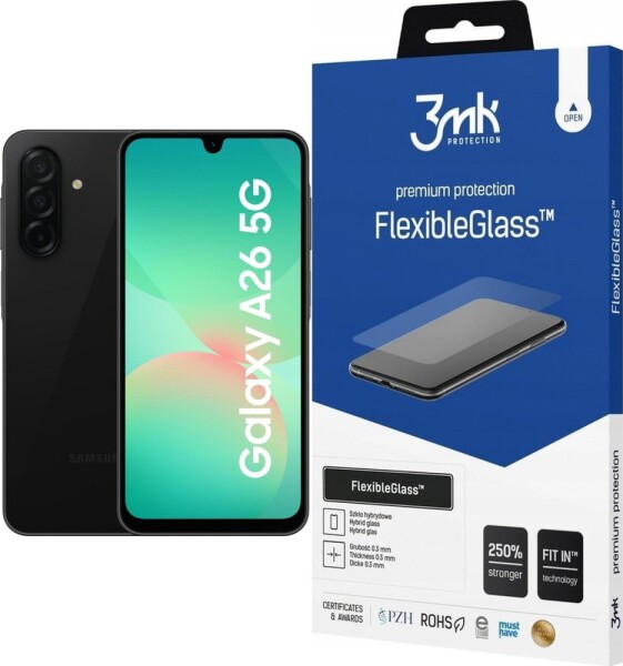 Samsung Galaxy A26 5G 6/128GB Czarny (99936284) + FlexibleGlass