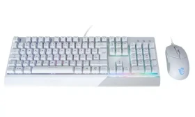 MSI Vigor GK30 COMBO biela / Herný drôtový set / RGB podsvietenie / USB / CZ+SK layout (S11-04CZ305-CLA)