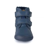Chlapčenské zimné barefoot topánky PRO-tex DARYK DENIM - 21