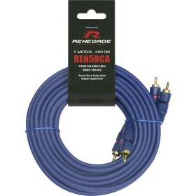 Renegade Ren5RCA cinch kábel 5.00 m [2x cinch zástrčka - 2x cinch zástrčka]; Ren5RCA
