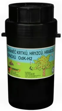 Format1 OdK-H2 - Plačiš krtkov hryzcov a hrabošov / Počuteľný bez regulácie hlasitosti / 400 m2 (ODH_0007)