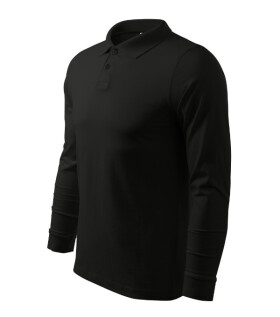 Single J. LS pánske polo tričko čierne L