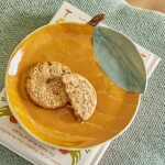 Bloomingville Keramický tanier Agnes Plate Orange Ø 16 cm