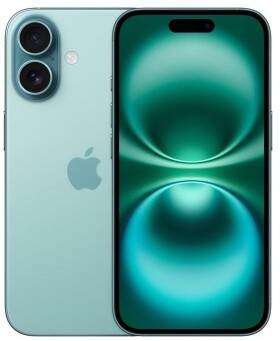 Apple 3JG Apple iPhone 16 128GB tyrkysový