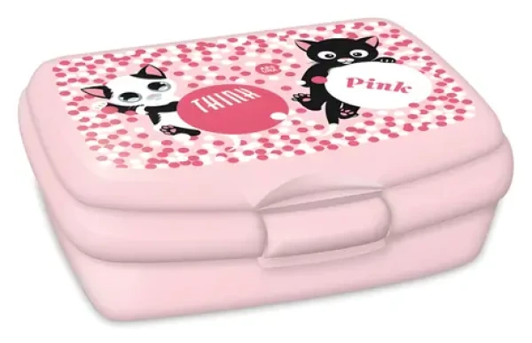 ARS UNA Box na desiatu Think Pink / 16,5 × 13 × 7 cm (52540035)