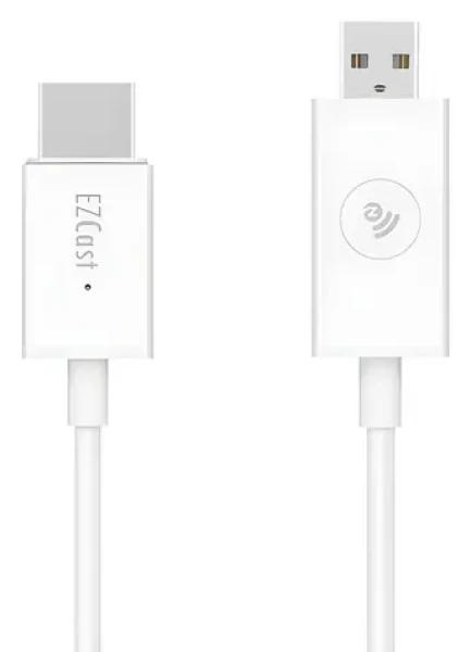 Acer EZCast biela / Adaptér pre bezdrôtový prenos / USB-C / HDMI / 5V/1A (MC.40411.01L)