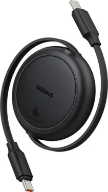 Baseus P10364500111-01 čierna / Kábel / USB-C (M) - USB-C (M) / 1 m (P10364500111-01)