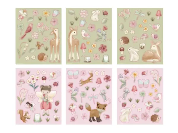 Little Dutch Sada so samolepkami Fairy Garden