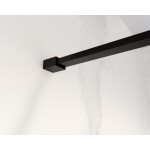 HOPA - Walk-in sprchovací kút LAGOS NEW - Farba rámu - Čierna, Rozmer A - 90 cm BCLAGO90MBCN