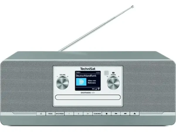 TechniSat 320 CD BT antracit-strieborná (V057F62)