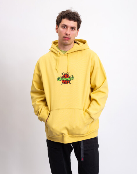 Gramicci Ladybug Hooded Sweatshirt Yellow M