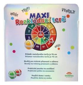 TEDDIES Terč na suchý zips Maxi