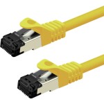 Value 21.99.1823 RJ45 sieťové káble, prepojovacie káble CAT 8.1 S/FTP 3 m žltá 1 ks; 21.99.1823
