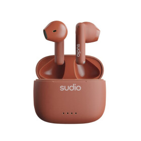 Sudio A1 oranžová / bezdrôtové slúchadlá / mikrofón / IPX4 / Bluetooth 5.3 (7350071385753)