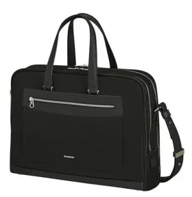 Samsonite Zalia 2.0 BAILHANDLE 2 COMP 15.6 čierna / Dámska kabelka na notebook (KA8*09003)