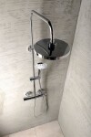 AQUALINE - LIGA sprchový stĺp s termostatickou batériou, chróm SL533