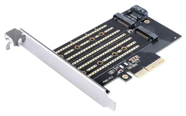 Orico PDM2 čierna / PCIe karta pre M.2 NVMe a SATA / PCIe 3.0 x4