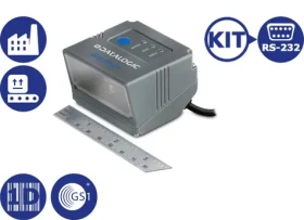 Datalogic Gryphon GFS4100 Kit-RS232 / 1D snímač čiarových kódov / Fixný / RS-232 / šedá / dopredaj (GFS4150-9)