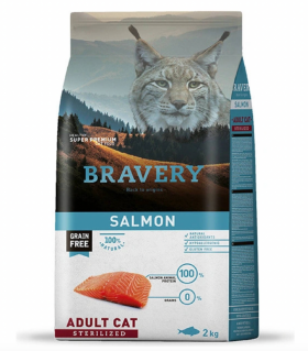 Bravery Cat Sterilized Salmon