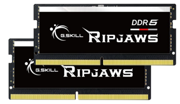 G.Skill Ripjaws, SODIMM, DDR5, 32 GB, 4800 MHz, CL34 (F5-4800S3434A16GX2-RS)