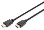 Digitus HDMI Premium High Speed čierna / Kábel / HDMI - HDMI / 3 m / Ultra HD 60p / s Ethernetom / pozlátené konektory (DB-330123-030-S)