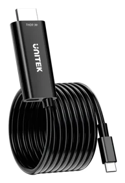 Unitek V1439ABK01 čierna / Adaptér USB-C na HDMI / 4K (3840×2160) / HDR10+ / USB PD (V1439ABK01)