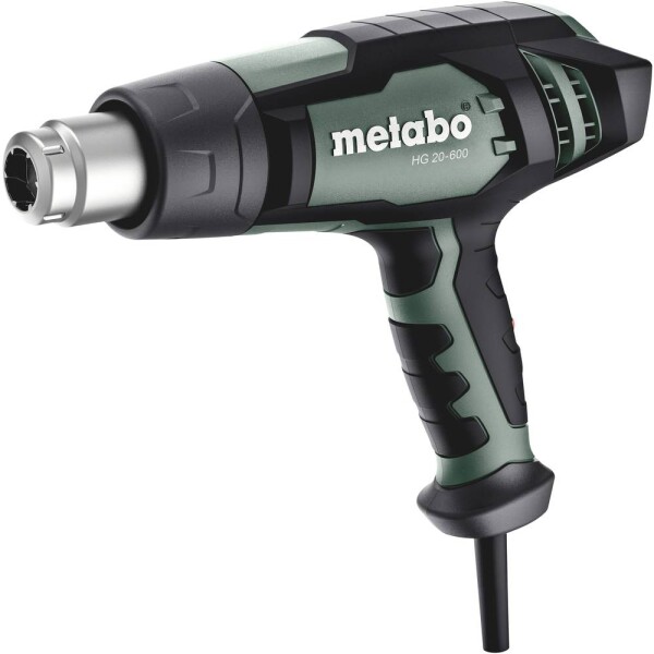 Metabo HG 20-600 - krabica / Teplovzdušná pištoľ / 2000W / teplota 80 ° - 600 ° C / množstvo vzduchu 150 - 500 l-min (602066000)