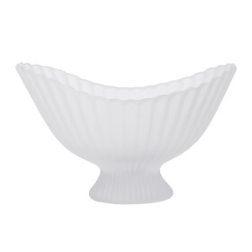 Ferm Living Dizajnová misa Fountain Glass Frosted Large