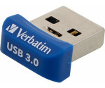 Verbatim Store #39;n#39; Stay NANO 64GB modrá / Flash Disk / USB 3.0 / čítanie: až 80 MBs / zápis: až 25 MBs (98711-V)