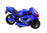 Mamido Športový motocykel s frikčným pohonom, svetlom a zvukom v 2 farbách