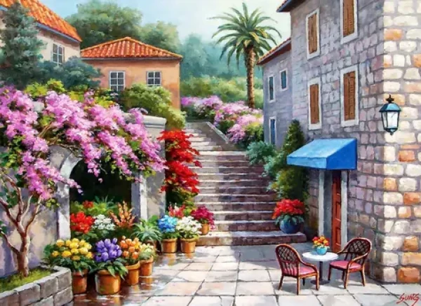 ANATOLIAN Puzzle Kvetinárstvo na jar