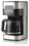 Trebs 24100 nerezová / Kávovar na filtrovanú kávu / 900 W / 1,5 l / 12 šálok / LED displej (24100)