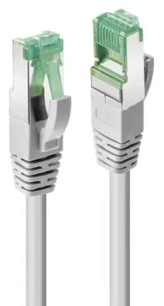 Lindy Cat6a 3M šedá / Patch kábel / S/FTP / RJ-45 / TPE / GRS recyklovaný (47920)