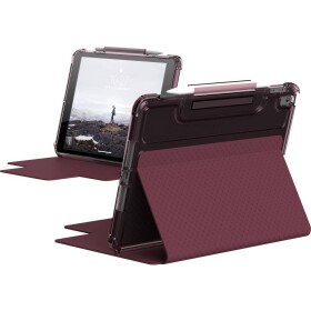 Urban Armor Gear Lucent puzdro typu kniha fialová, ružová, priehľadná obal na tablet; 12191N314748