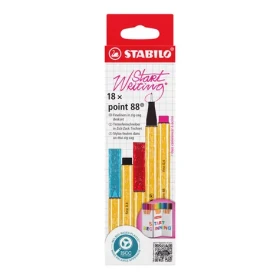 STABILO® point 88 - 18 ks Zick-Zack deskset - 18 rôznych farieb (8818/5)