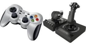Logitech F710 Wireless + G X56 HOTAS / Herná sada / Gamepad bezdrôtový + HOTAS joystick / PC