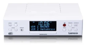 LENCO KCR-190 biela Rádio DAB+ FM 4W 3.5mm BT 5.2