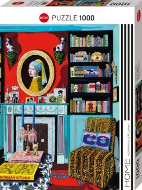 HEYE Puzzle Izba s Vermeerom