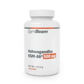 Ashwagandha KSM-66 ® 500mg - GymBeam (180 kaps.) (82462-2-180caps)