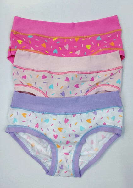 Dievčenské nohavičky Cotonella AB298 1H100 3pack 14 MIX