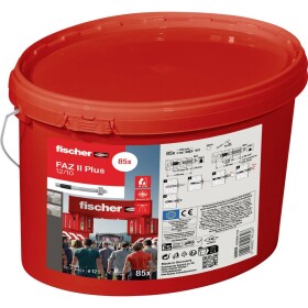 Fischer FAZ II Plus 12/10 Eimer (85) čapová kotva 109 mm 12 mm 568859 85 ks; 568859