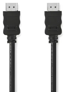 Nedis High Speed HDMI kábel čierna / Kábel HDMI / 15 m / 10,2 Gbit / s / Ethernet / ARC (CVGL34002BK150)