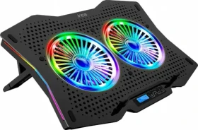 Inca INC-606TGS / Chladiaca podložka pod notebook / LCD panel / 10-18" (INC-606TGS)