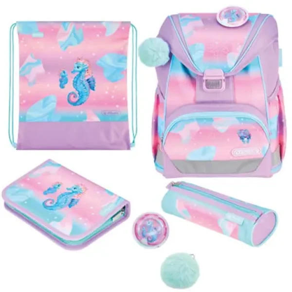 Herlitz Školská aktovka / vhodná pre 1.triedu ZŠ / 17 l / fialová (50049011)