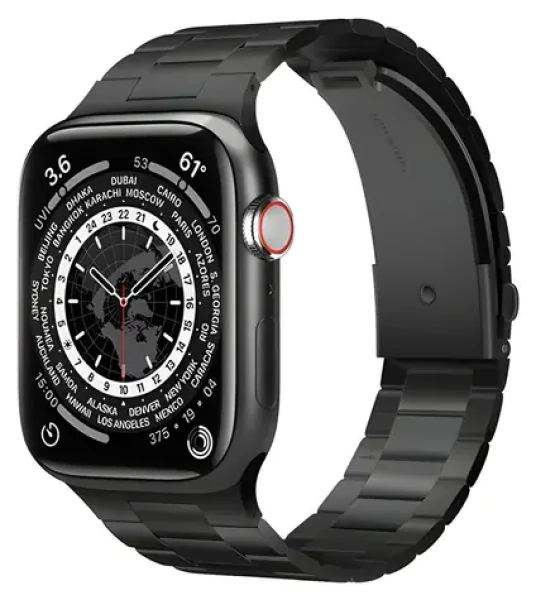 Elago Metal Band čierna / Remienok pre Apple Watch / 40/41/42 mm (EAW-MTBAND41-BK)
