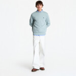 Mikina FRED PERRY Crew Neck Sweatshirt Silver Blue L