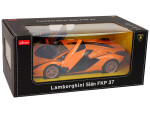 RASTAR Auto R/C Lamborghini Sian FKP 37 Rastar 1:14 oranžová na diaľkovom ovládači